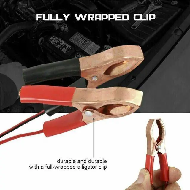 Alt view image 4 of 7 - Portable 12V Auto Car Battery Charger Truck Trickle Maintainer Boat Motorcycle