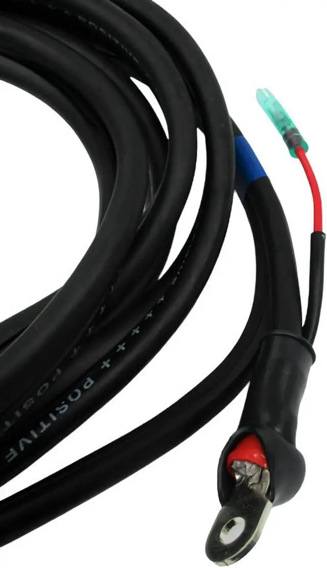 Alt view image 2 of 7 - Asaki 6R3-82105-J2-00 6R3-82105-J1-00 6G5-82105-02-00 Fits Yamaha Outboard Motor 150 HP Battery Cable Set