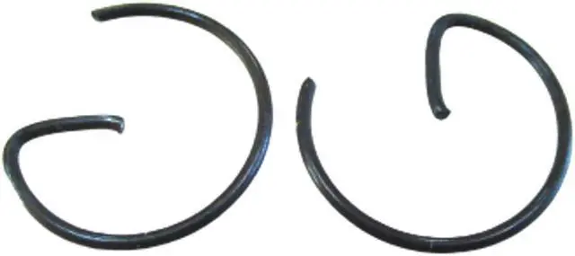 Alt view image 5 of 7 - Asaki 93450-15023-00 Fits Yamaha Outboard Motor 6-60 HP 4-Stroke Inner Circlip x10 PCS
