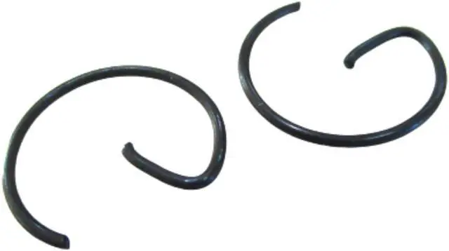 Alt view image 6 of 7 - Asaki 93450-15023-00 Fits Yamaha Outboard Motor 6-60 HP 4-Stroke Inner Circlip x10 PCS