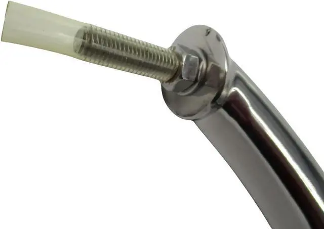 Alt view image 4 of 7 - Asaki 956-02255-00 Fits Marine Boat Grab Handle AISI316 9" Handrails Stainless Steel