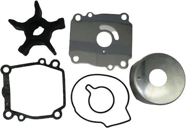 Alt view image 6 of 6 - Asaki 17400-92J00 Fits Suzuki Outboard Motor 90-140 HP 4T Water Pump Repair Kit New