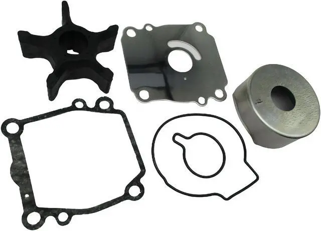 Alt view image 5 of 6 - Asaki 17400-92J00 Fits Suzuki Outboard Motor 90-140 HP 4T Water Pump Repair Kit New