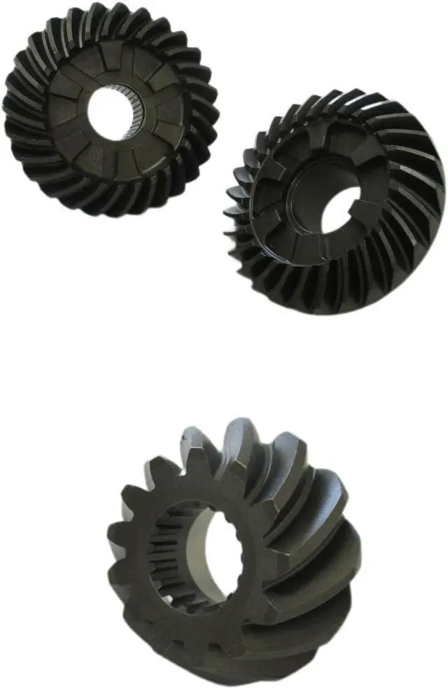 Alt view image 2 of 4 - Asaki 68V-45551+68V-45560+68V-45571 Fits Yamaha Outboard F75 F90 F115 Gear Kit 28 Teeth