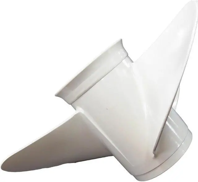 Alt view image 3 of 7 - Asaki 6E5-45943-00-EL Fits Yamaha Outboard Motor 50-130 HP 115ETLH CV85ELF Propeller 3X12 5/8X21