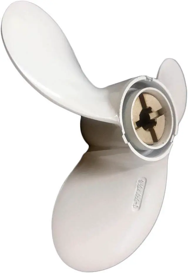 Alt view image 2 of 5 - Asaki 626-45943-02-36 Fits Yamaha Outboard 9.9, 15 HP Propeller helice 626-45943-02-36 3X9 1/4X10 3/4