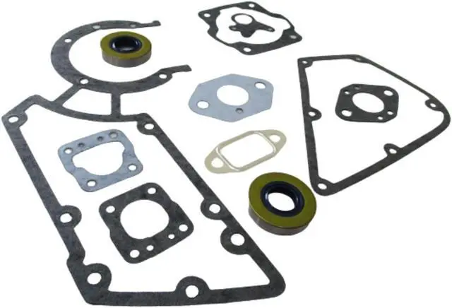 Alt view image 2 of 7 - Asaki 1108-007-1050 Fits STIHL 08S BT360 TS350 TS360 Chainsaw Gasket Set with Oil Seal