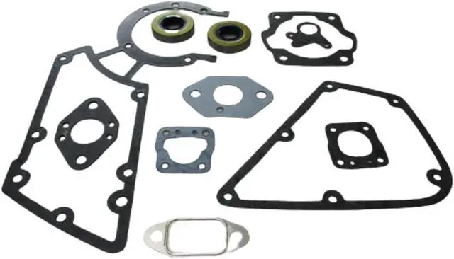 Alt view image 6 of 7 - Asaki 1108-007-1050 Fits STIHL 08S BT360 TS350 TS360 Chainsaw Gasket Set with Oil Seal