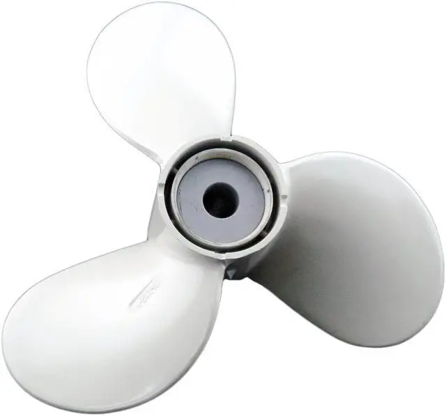 Main image of Asaki 676-45943-62-EL Fits Yamaha Outboard 40 HP Aluminium Propeller hélice White 3X11 1/2X12