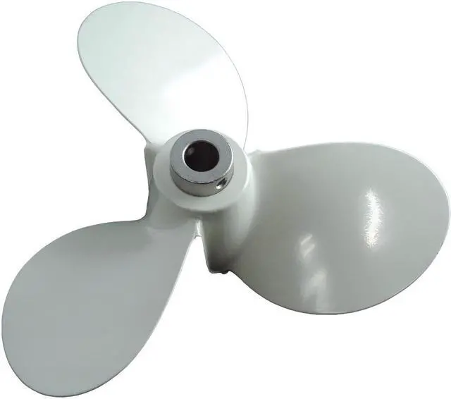 Alt view image 2 of 5 - Asaki 676-45945-62-EL Fits Yamaha Outboard 40 HP Propeller  hélice Right 3X11 3/4X10