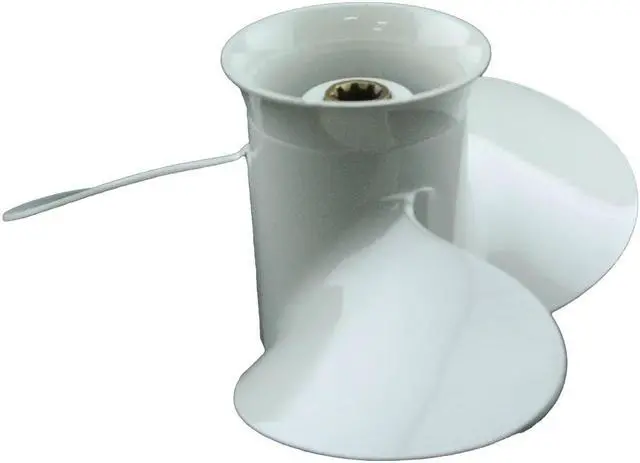 Alt view image 4 of 5 - Asaki 683-45952-00-EL Fix Yamaha Outboard Motor 9.9/15/20 HP 15MSHY Propeller 3X9 1/4X9 3/4