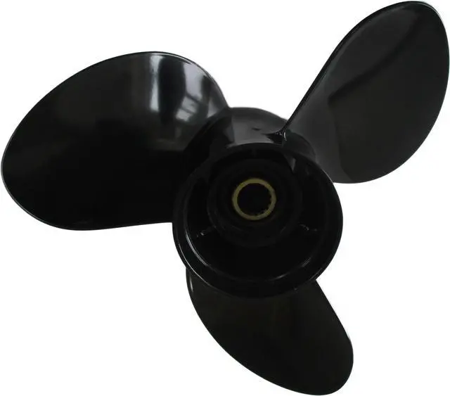 Alt view image 2 of 6 - Asaki 58100-90J11-019 58100-90JB0-019 Fits Suzuki Outboard 70-140 HP Propeller Black 3X14X19 Right