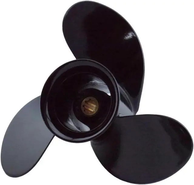 Main image of Asaki 48-828158A12 828158A12 Fits Mercury Outboard 6 8 9.9 15 HP Propeller 3X9X10 1/2 Right