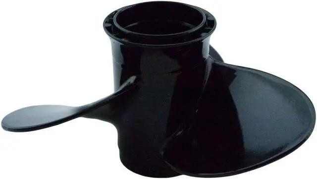 Alt view image 6 of 7 - Asaki 58100-93763-019 58100-93723-019 5005384 Fits Suzuki Outboard 9.9 15HP Propeller Black 3X9 1/4X9