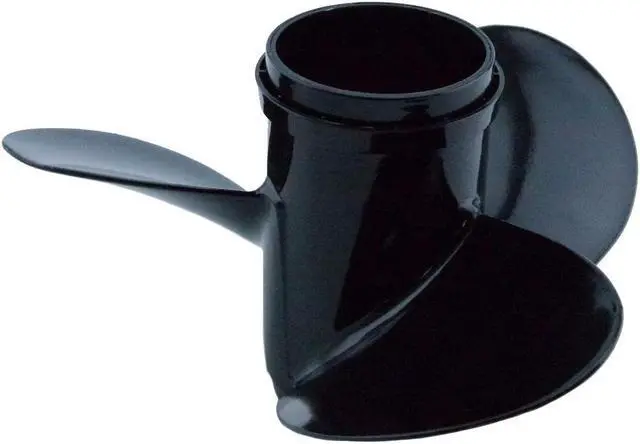 Alt view image 5 of 6 - Asaki 58100-95393-019 58100-88L30-019 Fits Suzuki Outboard 35 40 50 HP Propeller 3X11 5/8X12