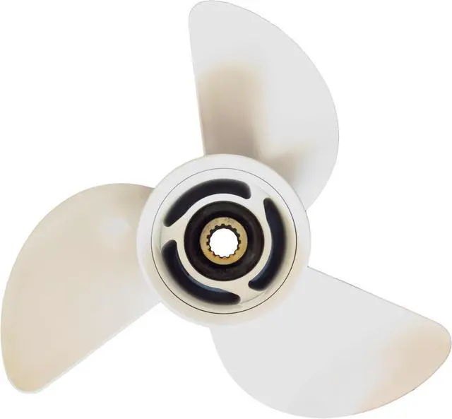 Alt view image 3 of 4 - Asaki 58100-95500-019 Fits Suzuki Outboard 60-85 HP Propeller 3X13 1/2X15-K U Style 15 Splines