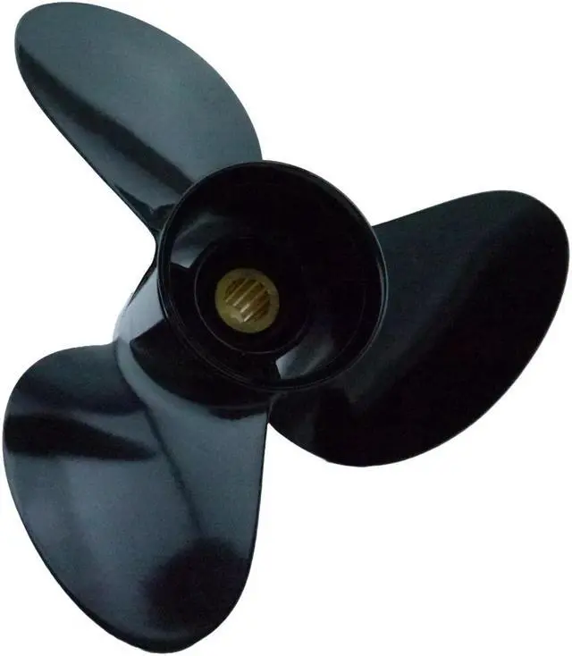 Alt view image 6 of 6 - Asaki 58100-90J01-019 Fits Suzuki Outboard Motor 70-140 HP DF90 DF100 DF115 Propeller 3X14X17