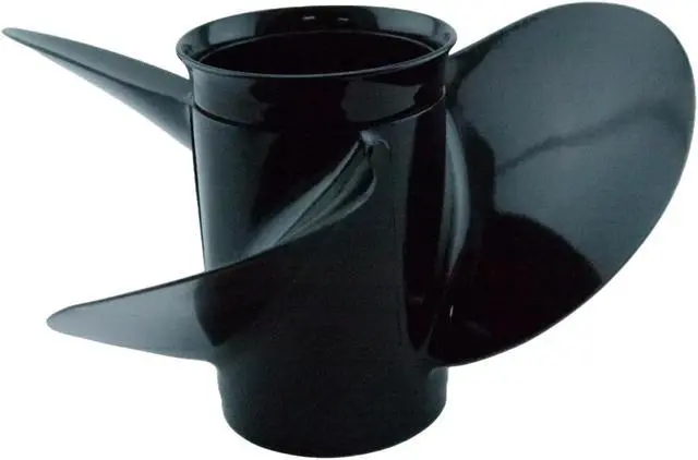 Alt view image 4 of 6 - Asaki 58100-90J01-019 Fits Suzuki Outboard Motor 70-140 HP DF90 DF100 DF115 Propeller 3X14X17