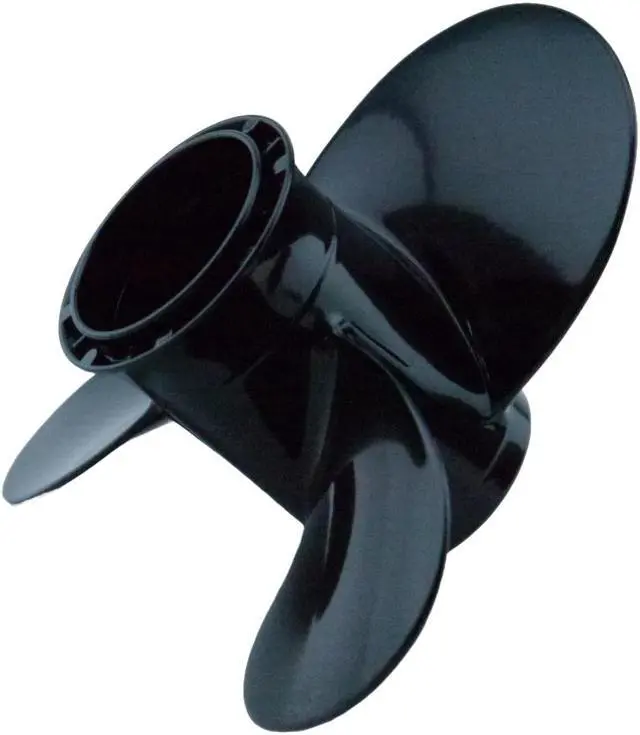 Alt view image 4 of 6 - Asaki 58100-91D00-019 Fits Suzuki Outboard 8 9.9 15 99 HP Propeller hélice 3X9 1/4X8