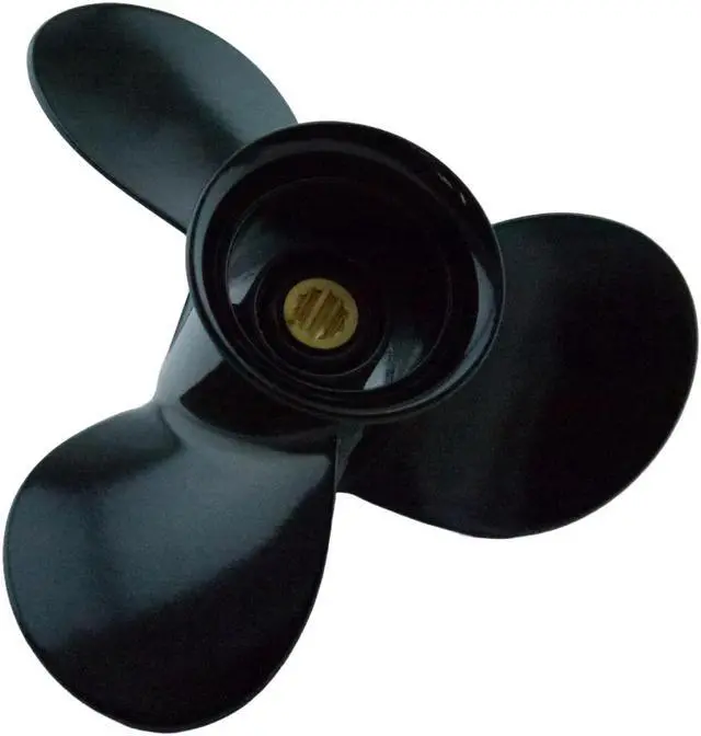 Alt view image 5 of 7 - Asaki 58100-93743-019 Fits Suzuki Outboard Motor 9.9 15 99 HP Propeller  3X9 1/4X11