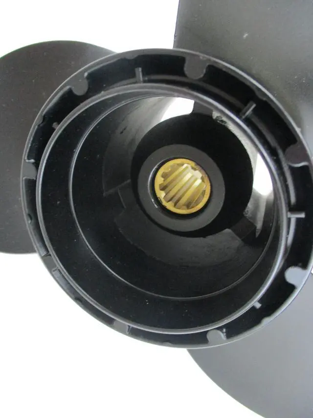 Alt view image 4 of 6 - Asaki 58100-96410-019 58110-96312-019 Fits Suzuki Outboard Motor 25 30 HP Propeller 3X10 1/4X10