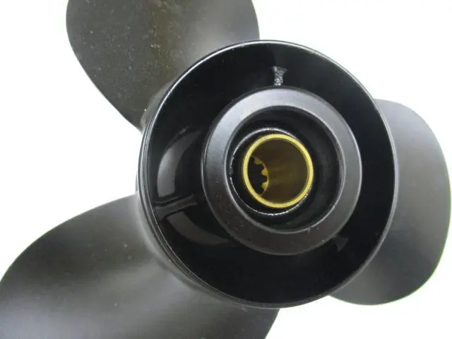 Alt view image 2 of 6 - Asaki 58100-96410-019 58110-96312-019 Fits Suzuki Outboard Motor 25 30 HP Propeller 3X10 1/4X10