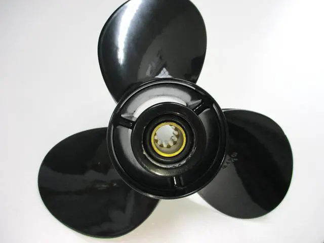 Alt view image 5 of 6 - Asaki 58100-96472-019 5032107 Fits Suzuki Outboard 25 30 HP Propeller 3X10 1/4X10