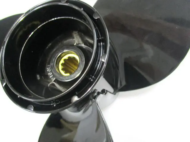 Alt view image 3 of 6 - Asaki 58100-96472-019 5032107 Fits Suzuki Outboard 25 30 HP Propeller 3X10 1/4X10
