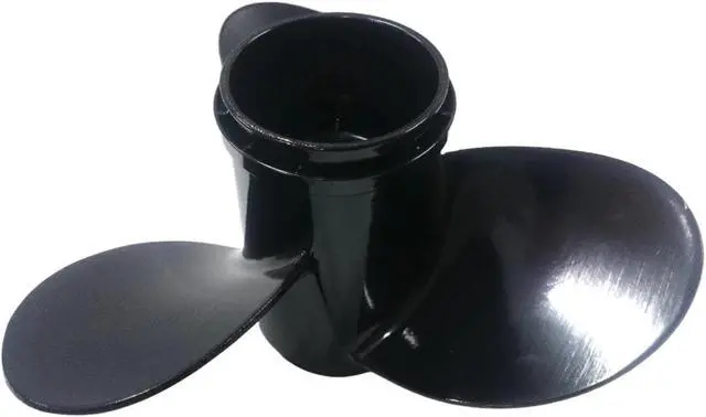 Alt view image 2 of 5 - Asaki 58100-95212-019 Fits Suzuki Outboard Motor 35 40 50 60 HP Propeller Black 11 1/2X10 Right