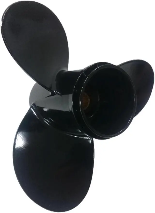 Alt view image 5 of 5 - Asaki 58100-95212-019 Fits Suzuki Outboard Motor 35 40 50 60 HP Propeller Black 11 1/2X10 Right