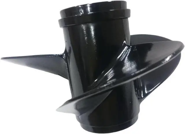 Alt view image 4 of 5 - Asaki 58100-95212-019 Fits Suzuki Outboard Motor 35 40 50 60 HP Propeller Black 11 1/2X10 Right
