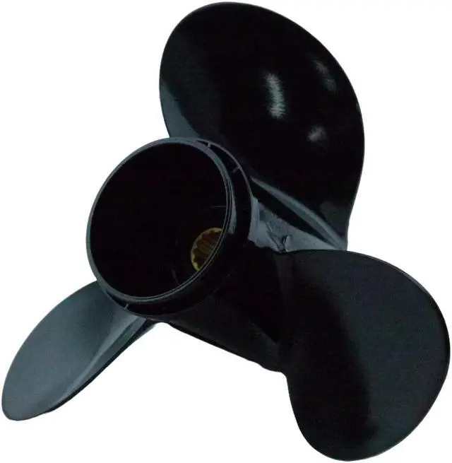 Alt view image 3 of 5 - Asaki 58100-95363-019 Fits Suzuki Outboard 35 40 50 HP Propeller 11 1/4X15 Right