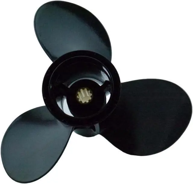 Main image of Asaki 58100-96440-019 Fits Suzuki Outboard Motor 20 25 30 HP DT25C DT30C Propeller 3X10 1/4X13