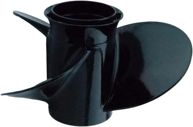Alt view image 4 of 6 - Asaki 58100-96440-019 Fits Suzuki Outboard Motor 20 25 30 HP DT25C DT30C Propeller 3X10 1/4X13