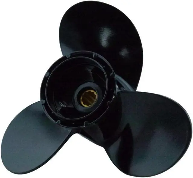 Alt view image 6 of 6 - Asaki 58110-96301-019 Fits Suzuki Outboard 20-30 HP Propeller p 3X10 1/4X9