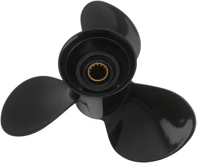 Alt view image 3 of 5 - Asaki 58130-ZV5-000ZA Fits Honda Outboard 35-50 HP Propeller hélice 3X11 1/8X13 Right