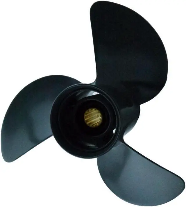 Alt view image 2 of 5 - Asaki 58130-ZV5-850ZA Fits Honda Outboard 35-50 HP Propeller  3X11 1/2X12 Right