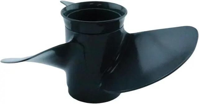 Alt view image 5 of 5 - Asaki 58130-ZV5-850ZA Fits Honda Outboard 35-50 HP Propeller  3X11 1/2X12 Right