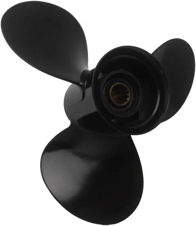 Alt view image 5 of 6 - Asaki 58130-ZV5-870ZA  Fits Honda Outboard 35 40 45 50 HP Propeller hélice 3X11 1/2X14 R