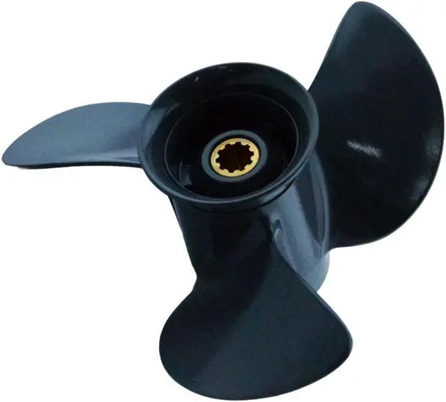 Main image of Asaki 58130-ZV7-000ZA Fits Honda Outboard 25 30 HP Propeller 3X9 1/4X12 10 Spline New
