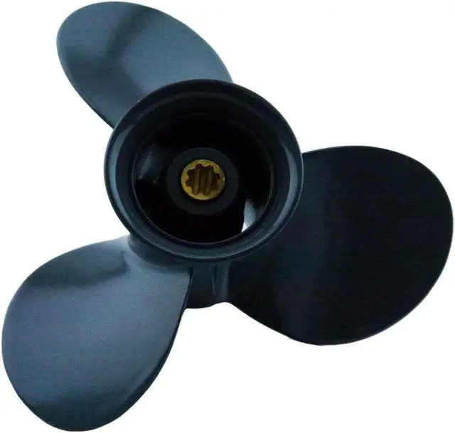 Alt view image 2 of 6 - Asaki 58130-ZW9-V31ZA Fits Honda Outboard Motor 9.9, 15, 20 HP Propeller Right 9 1/4X10