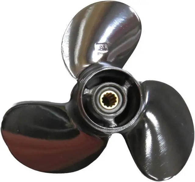 Main image of Asaki 3B2-64513-0 Fits Tohatsu Nissan Outboard Propeller Hélice Right 3X8.5X6.5 Right Aluminum