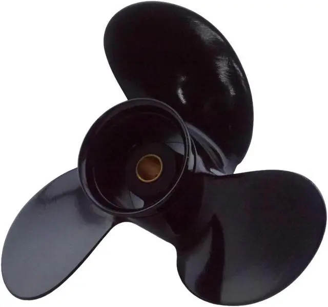 Main image of Asaki 3B2-64515-0  Fits Tohatsu Nissan Outboard 6 8 9.8 HP Aluminum Propeller Right 3X8.5X7.5