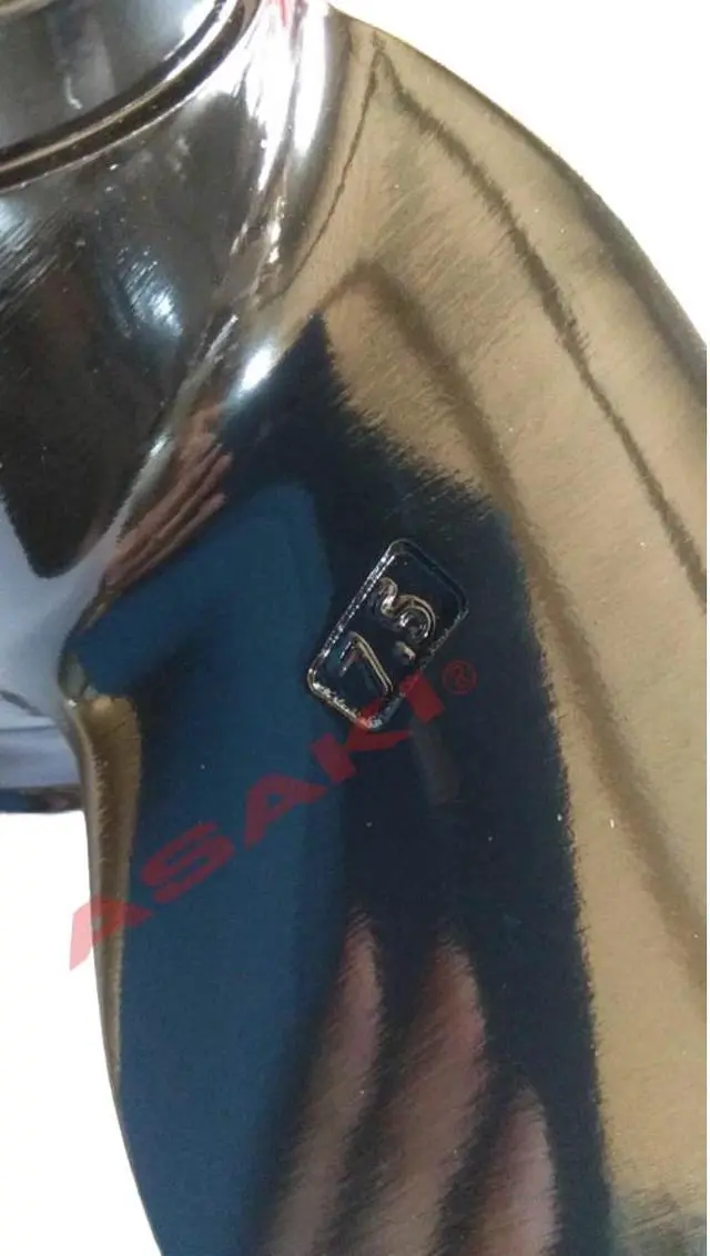 Alt view image 6 of 6 - Asaki 3B2-64515-0  Fits Tohatsu Nissan Outboard 6 8 9.8 HP Aluminum Propeller Right 3X8.5X7.5