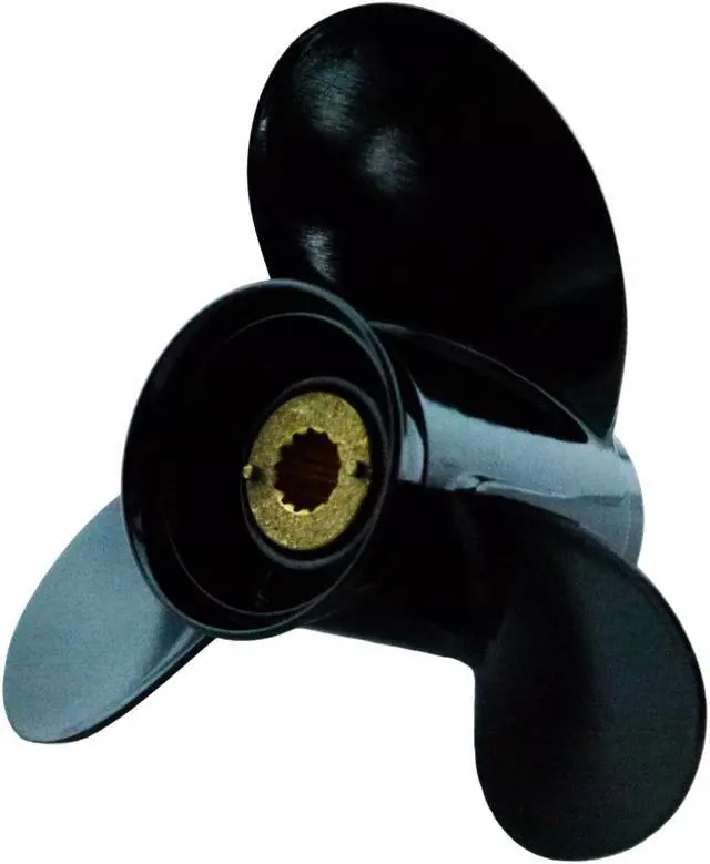Alt view image 4 of 6 - Asaki 48-73136A40 73136A40 Fits Mercury Outboard 25-70 HP Propeller hélice New 3X10 3/8X13