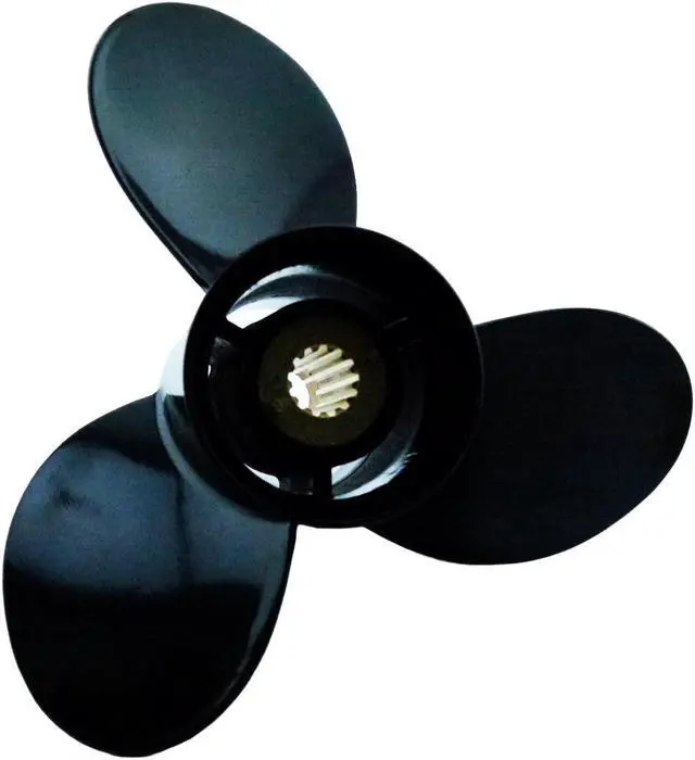 Alt view image 6 of 6 - Asaki 48-73136A40 73136A40 Fits Mercury Outboard 25-70 HP Propeller hélice New 3X10 3/8X13