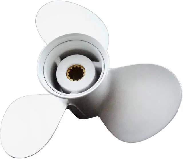 Main image of Asaki 361-64114-0 Fits Tohatsu Nissan Outboard 35 40 50 HP Propeller 11 3/8X12 Right