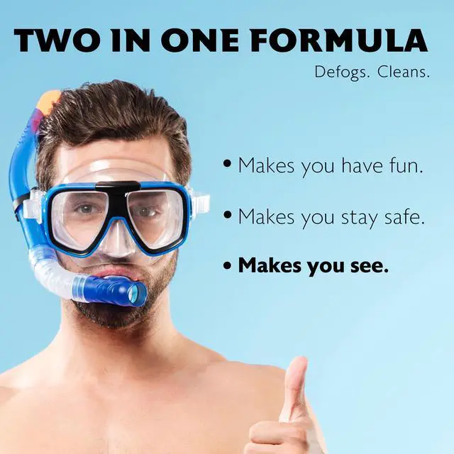 Alt view image 5 of 7 - Purity Fog Stopper and Lens Cleaner Kit (For Non-AR Coated Lenses) - 1 x 8oz and 1 x 2oz Anti Fog Spray + 2 Microfiber Cleaning Cloths - Fog Blocker and Anti-Static Glass and Lens Cleaning Spray