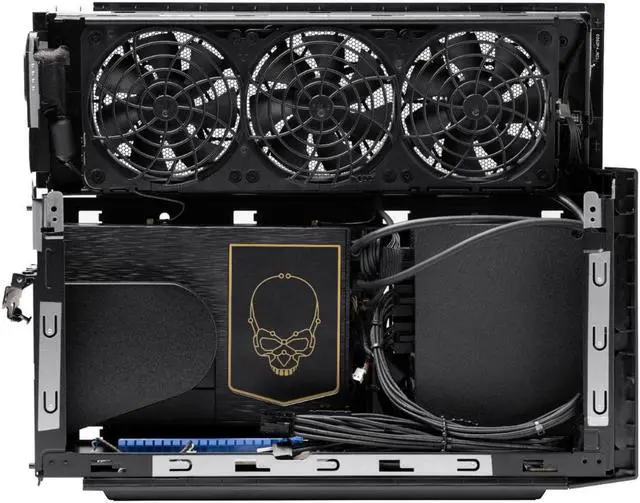 Alt view image 4 of 5 - Intel NUC 12 Extreme Kit NUC12DCMi7 Single Pack Home & Business Mini Desktop (Intel i7-12700 12-Core, Intel UHD 770, Wifi, USB 3.2, HDMI, Bluetooth, No Memory / No Hard Drive/ No Display