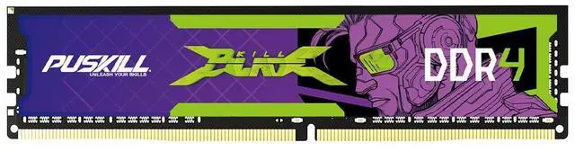Alt view image 2 of 3 - PUSKILL DDR4 16GB 2666MHZ 1.2V 288-Pin Desktop Memory RAM
